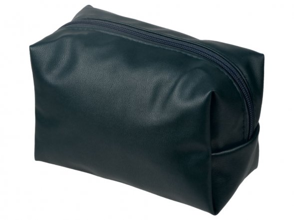 Косметичка из эко-кожи Enio, темно-синий 