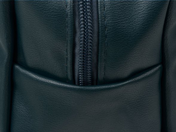 Косметичка из эко-кожи Enio, темно-синий 