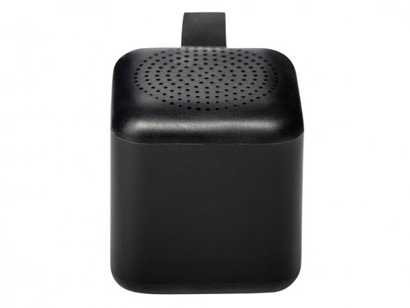 Портативная колонка TWS с подсветкой лого Tiny, 3 Вт, черный 