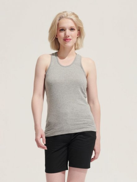 Майка женская Justin Women, черная 