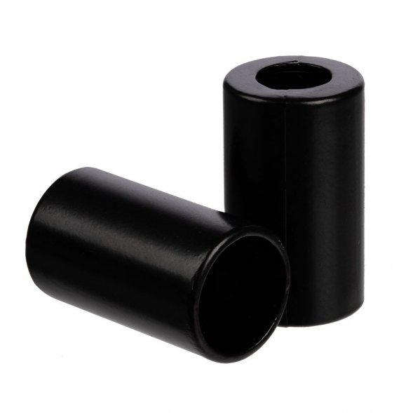 Пара наконечников для шнурка Tizzle, черные 