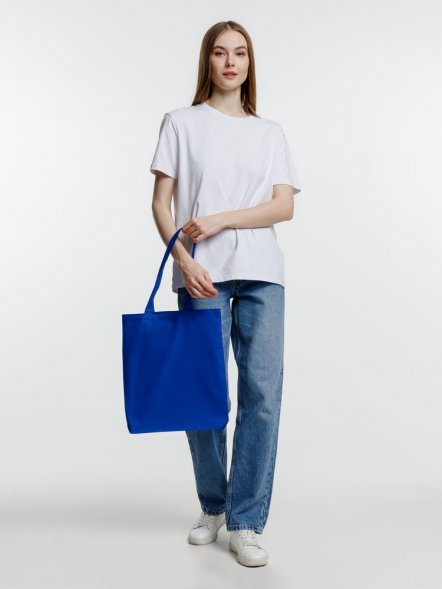 Холщовая сумка Strong 210, синяя 