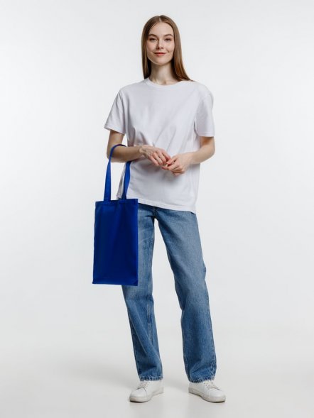 Холщовая сумка Strong 210, синяя 