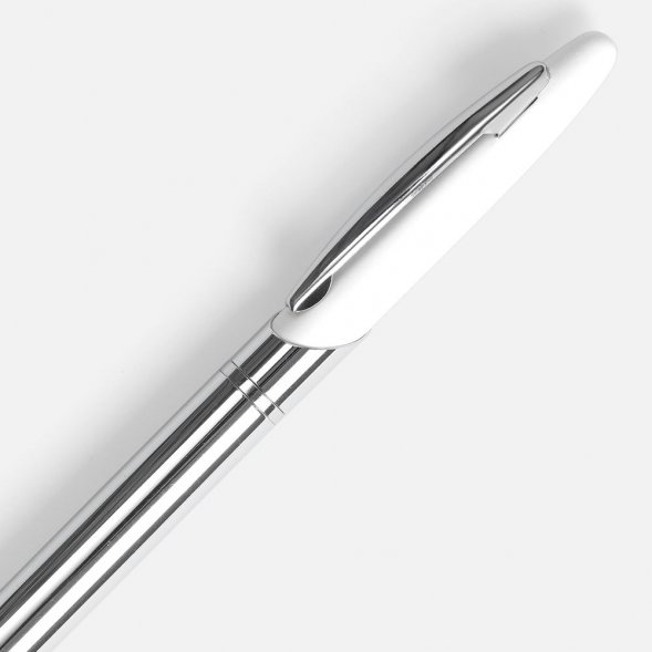 Ручка шариковая Dagger Soft Touch, белая 