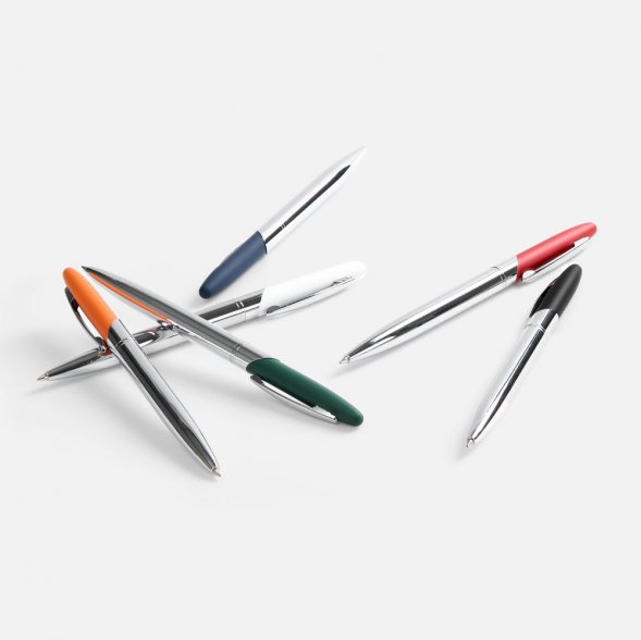 Ручка шариковая Dagger Soft Touch, белая 