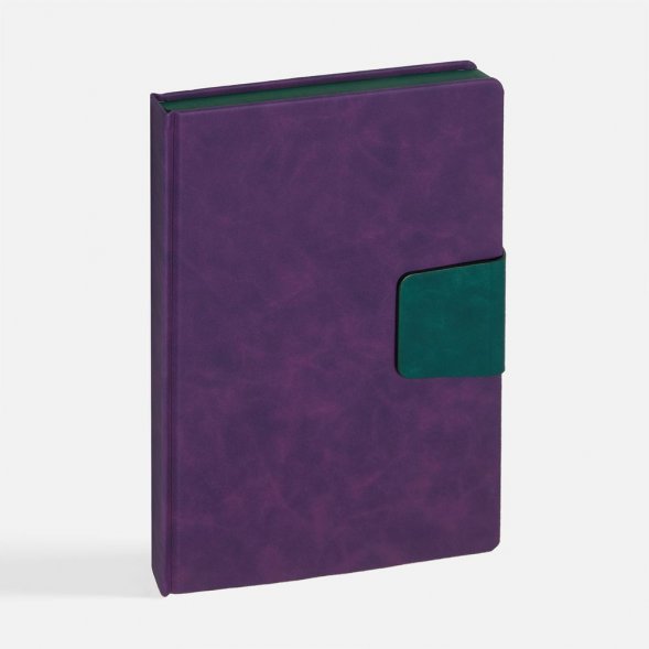 Ежедневник Grande Strap на заказ, датированный, фиолетовый 