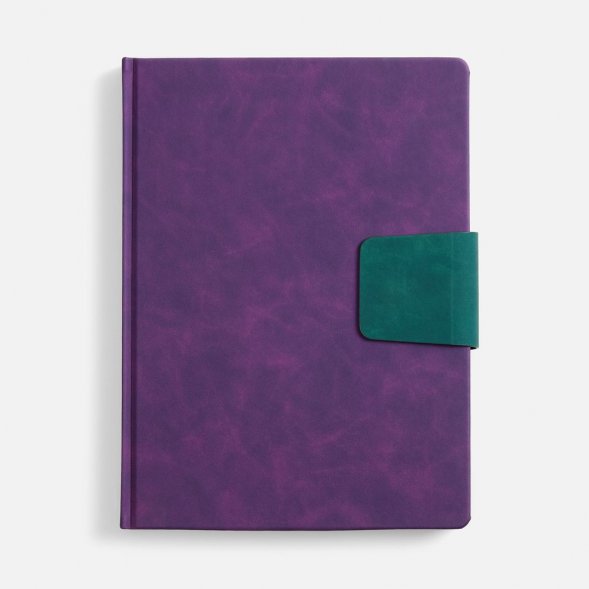 Ежедневник Grande Strap на заказ, датированный, фиолетовый 