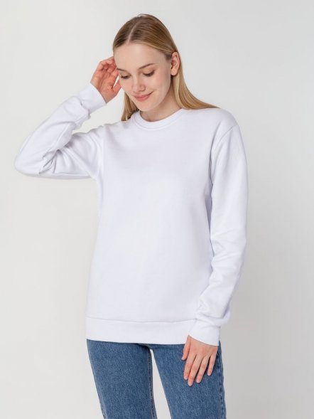 Толстовка Unit Toima Heavy, белая 