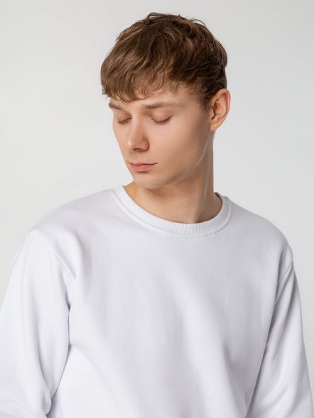 Толстовка Unit Toima Heavy, белая 