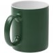 Кружка Promo матовая, темно-зеленая 
