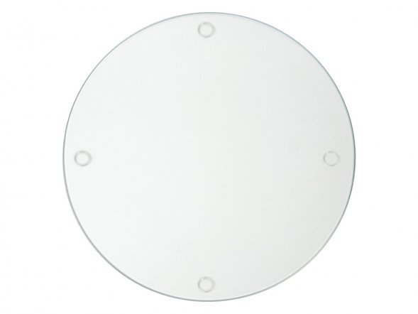 Набор для сыра с круглой стеклянной доской 5в1 