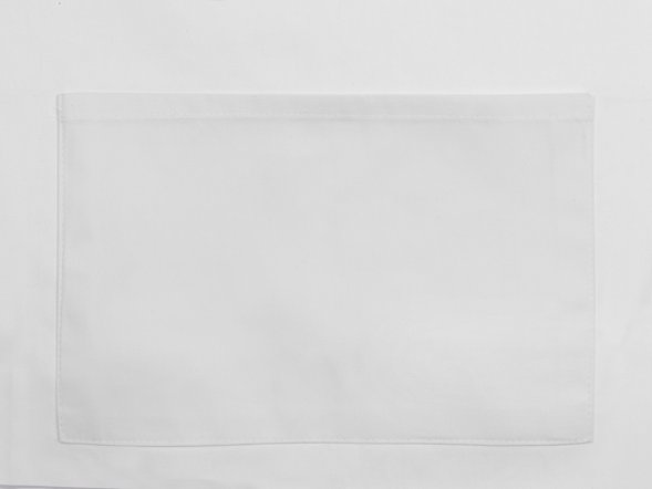 Хлопковый фартук 180gsm, белый 