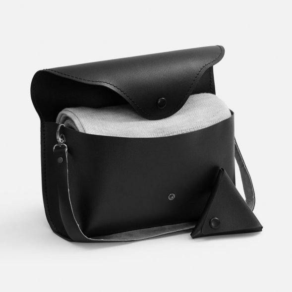 Плед Voyage в кофре, светло-серый 