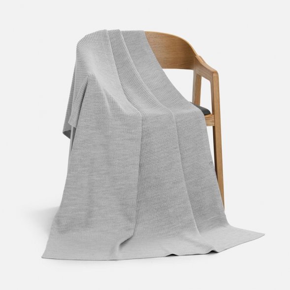 Плед Voyage в кофре, светло-серый 