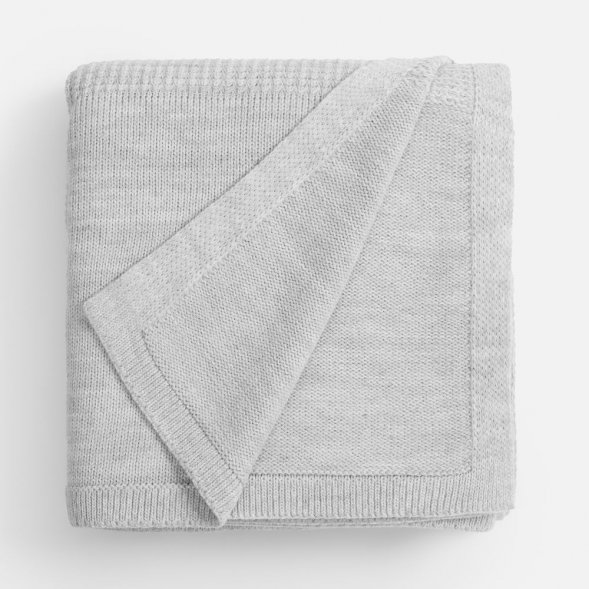 Плед Voyage в кофре, светло-серый 