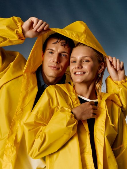 Дождевик унисекс Rainman, желтый 