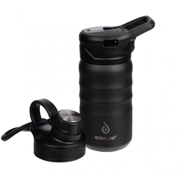 Термобутылка Fujisan 2.0, черная 