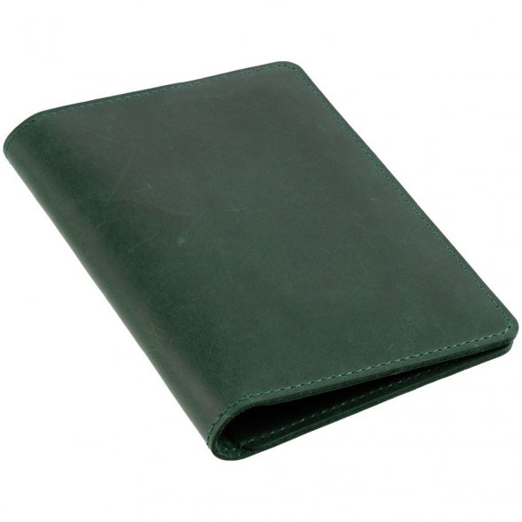 Обложка для паспорта inStream, зеленая 