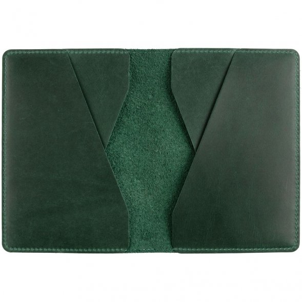 Обложка для паспорта inStream, зеленая 