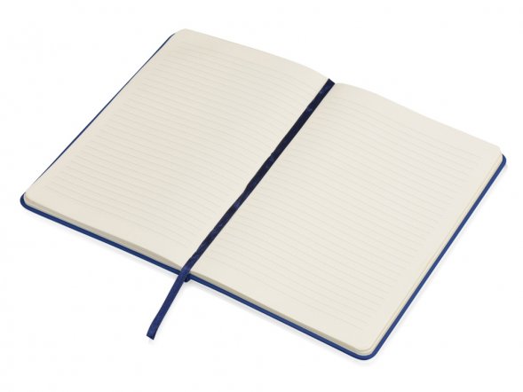 Блокнот А5 Magnet 14,3*21 с магнитным держателем для ручки, синий 