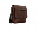 Сумка через плечо Mano Don Valentino, натуральная кожа в коричневом цвете, 25 х 27 х 7 см 