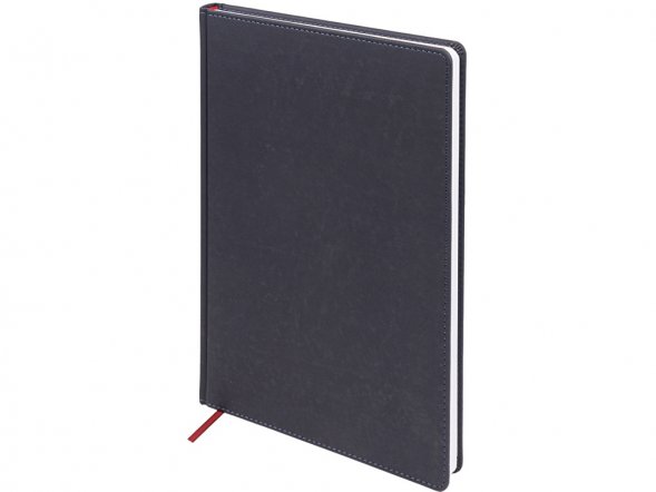 Ежедневник недатированный А4 Velvet, темно-синий navy 