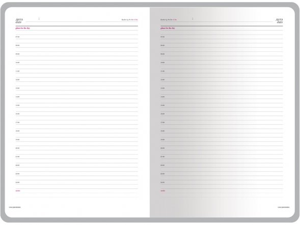 Ежедневник недатированный А4 Velvet, темно-синий navy 