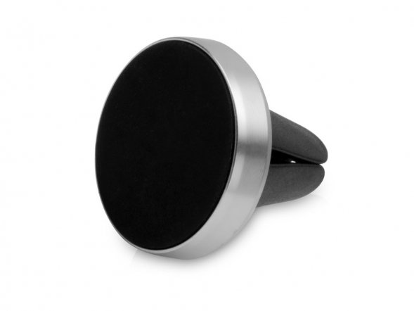 Магнитный держатель телефона для автомобиля Magpin, черный/серебристый 