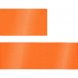 Лента сатиновая Satin 35 L, оранжевая, 110 см 