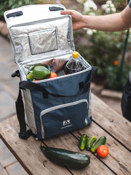 Термосумка с люком «Арктика», L, синяя 