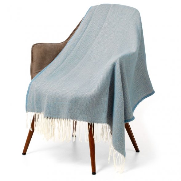 Плед Bilbo, светло-синий 