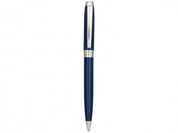Ручка металлическая шариковая Aphelion, синий/серебристый 