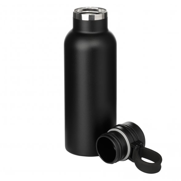 Термобутылка вакуумная герметичная Modena, черная 
