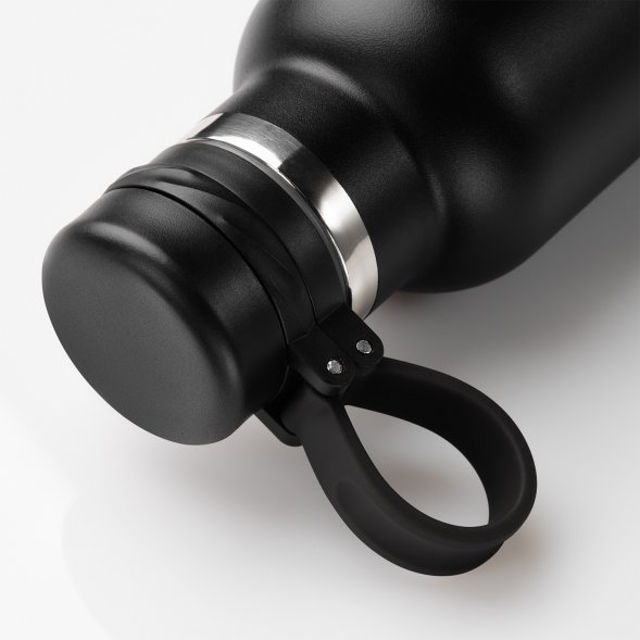 Термобутылка вакуумная герметичная Modena, черная 