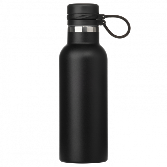 Термобутылка вакуумная герметичная Modena, черная 