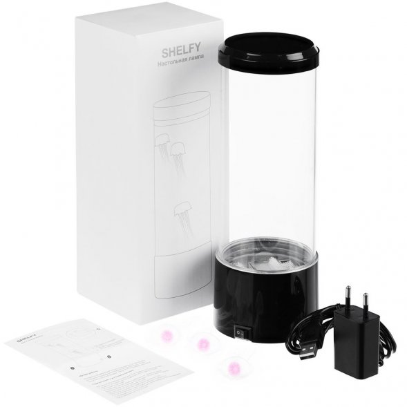 Настольная лампа Shelfy, черная 