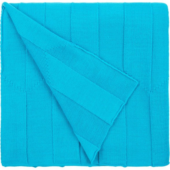 Плед Rombus, бирюзовый 