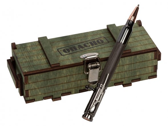 Ручка шариковая Морёный дуб 