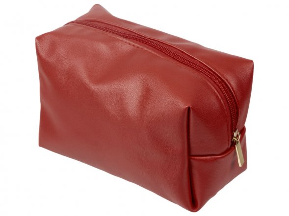 Косметичка из эко-кожи Enio, красный 