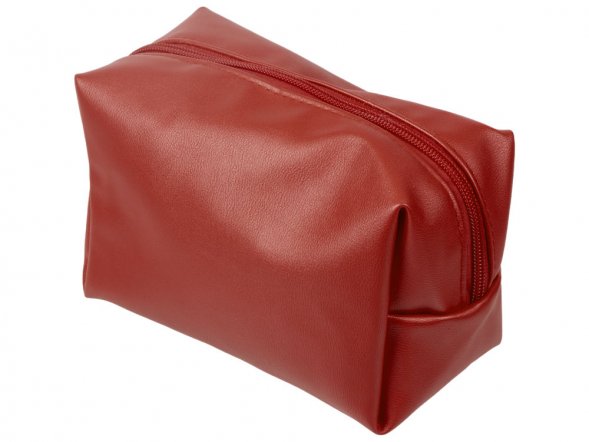 Косметичка из эко-кожи Enio, красный 