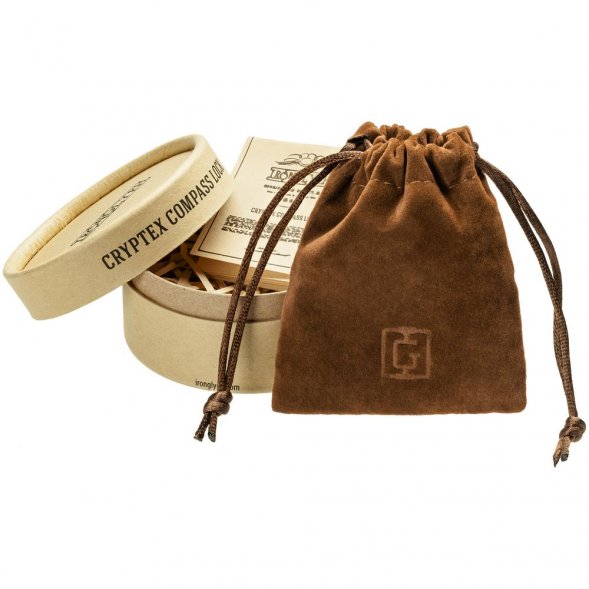 Флешка «Криптекс»® Compass Lock, 64 Гб 