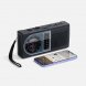Bluetooth-колонка с радио Comradio, черная 