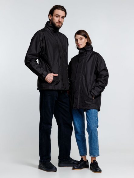 Парка унисекс Liubliana, черная 