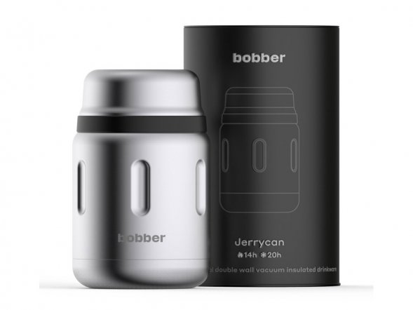 Термос для еды, вакуумный, бытовой, тм bobber. Объем 0.7 литра. Артикул Jerrycan-700 Matte 