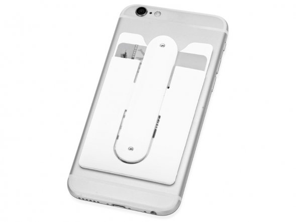 Футляр для кредитных карт Покет, белый 