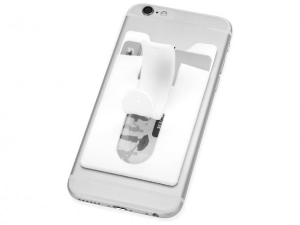 Футляр для кредитных карт Покет, белый 