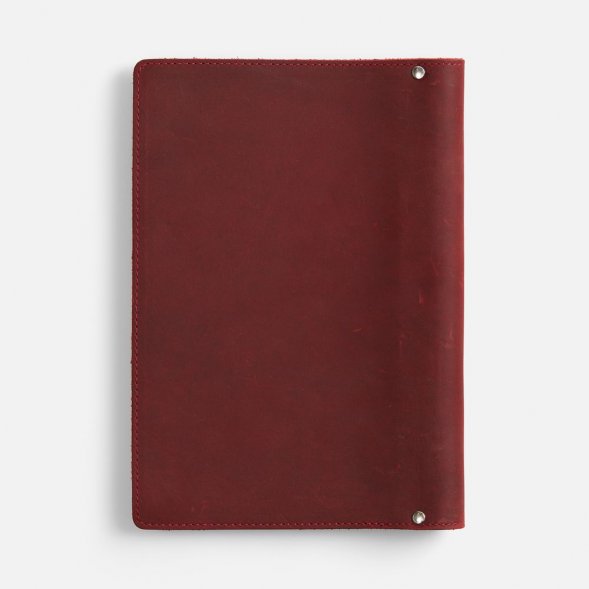 Ежедневник inStream, недатированный, красный 