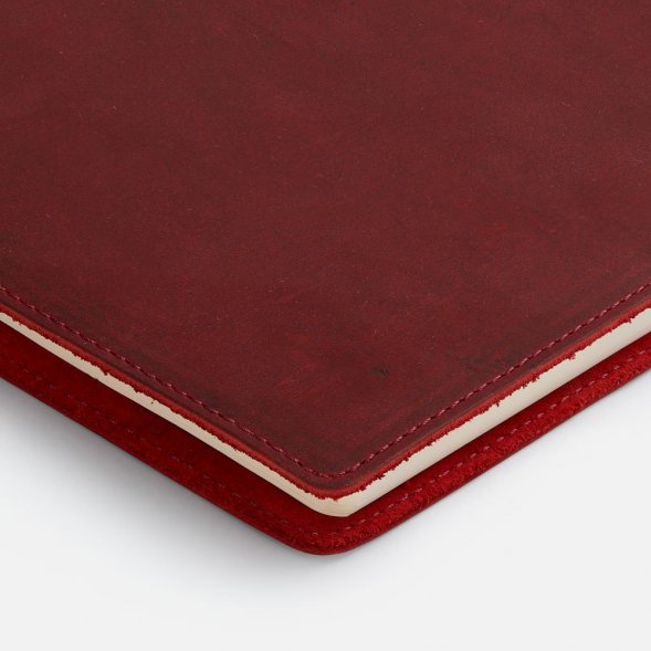 Ежедневник inStream, недатированный, красный 