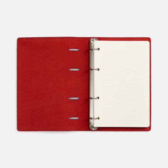Ежедневник inStream, недатированный, красный 