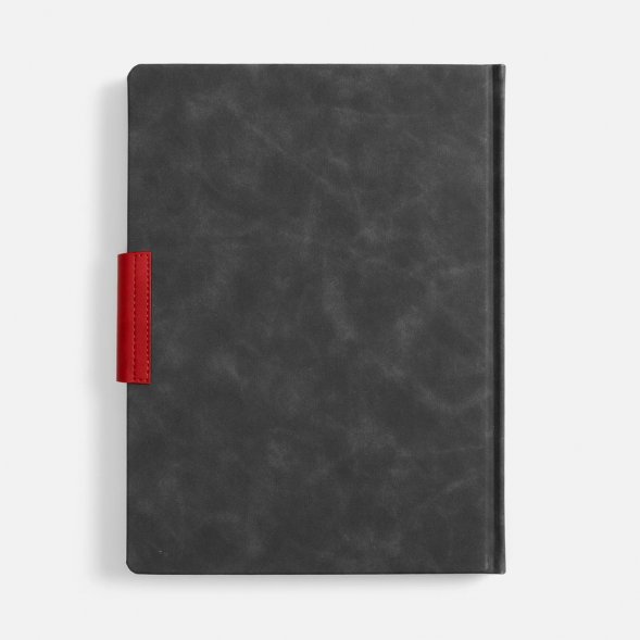 Ежедневник Grande Strap на заказ, датированный, черный 